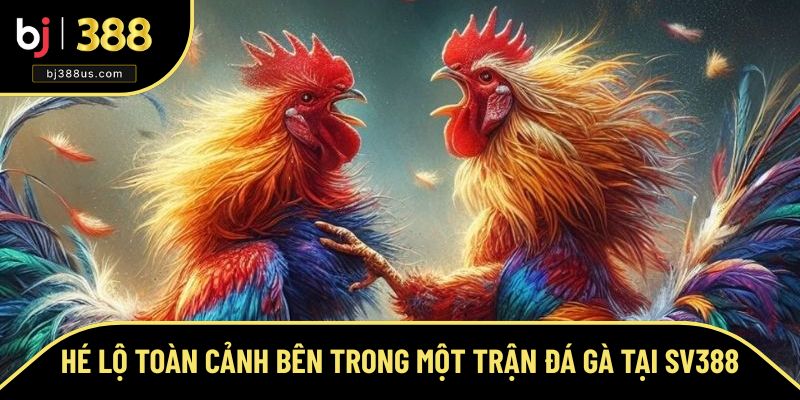 Hé lộ bức tranh toàn cảnh trong sảnh chơi đá gà SV388